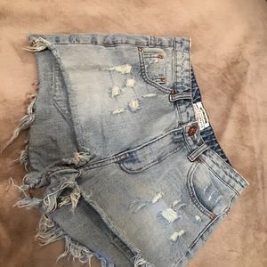 Jean shorts
